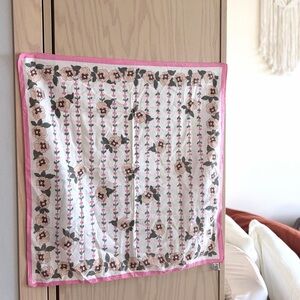 Vintage Italian Floral Scarf